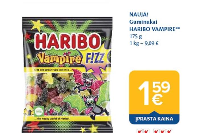 Guminukai HARIBO VAMPIRE, 175 g