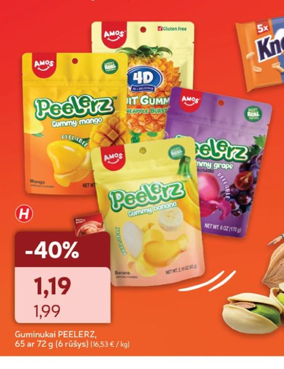 Guminukai PEELERZ, 72 g