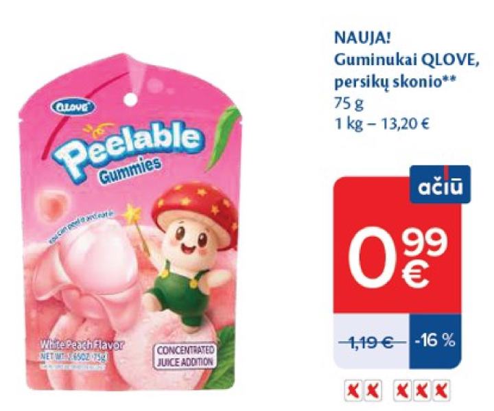 Guminukai QLOVE, 75 g