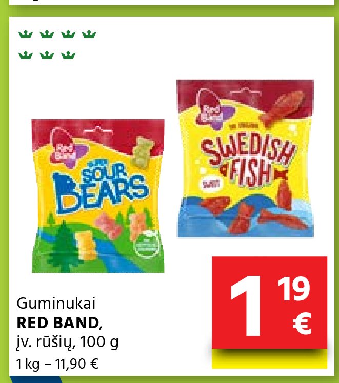 Guminukai RED BAND, 100 g