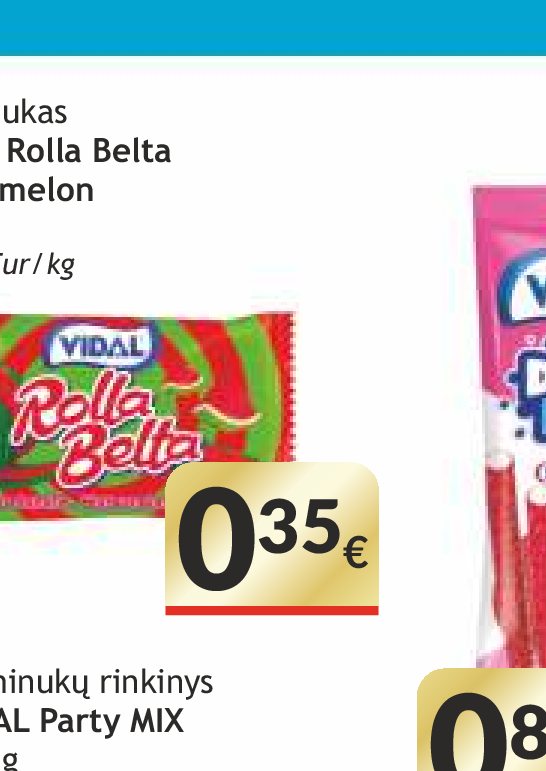 Guminukai VIDAL Rolla Belta Watermelon, 19 g