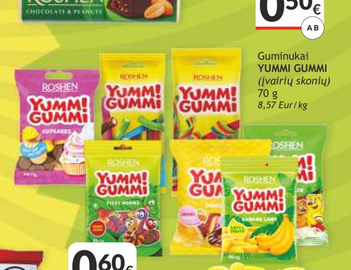 Guminukai YUMMI GUMMI, 70 g