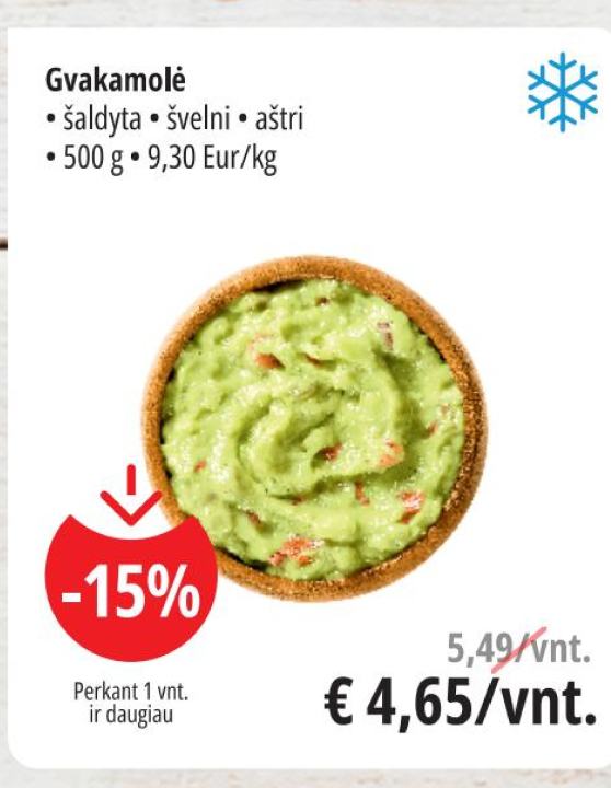 Gvakamolė, 500 g