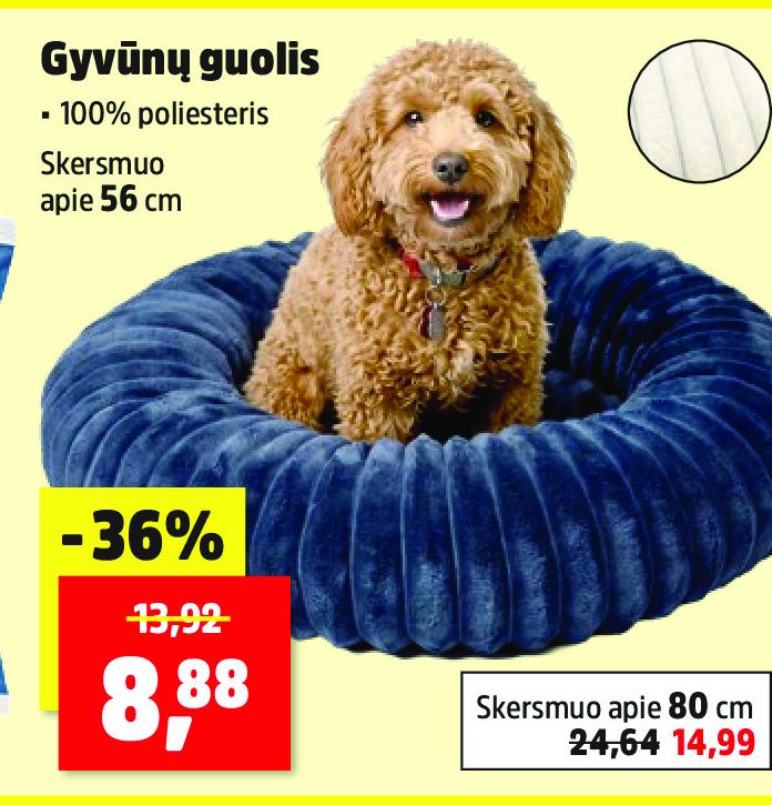 Gyvūnų guolis, 56 cm