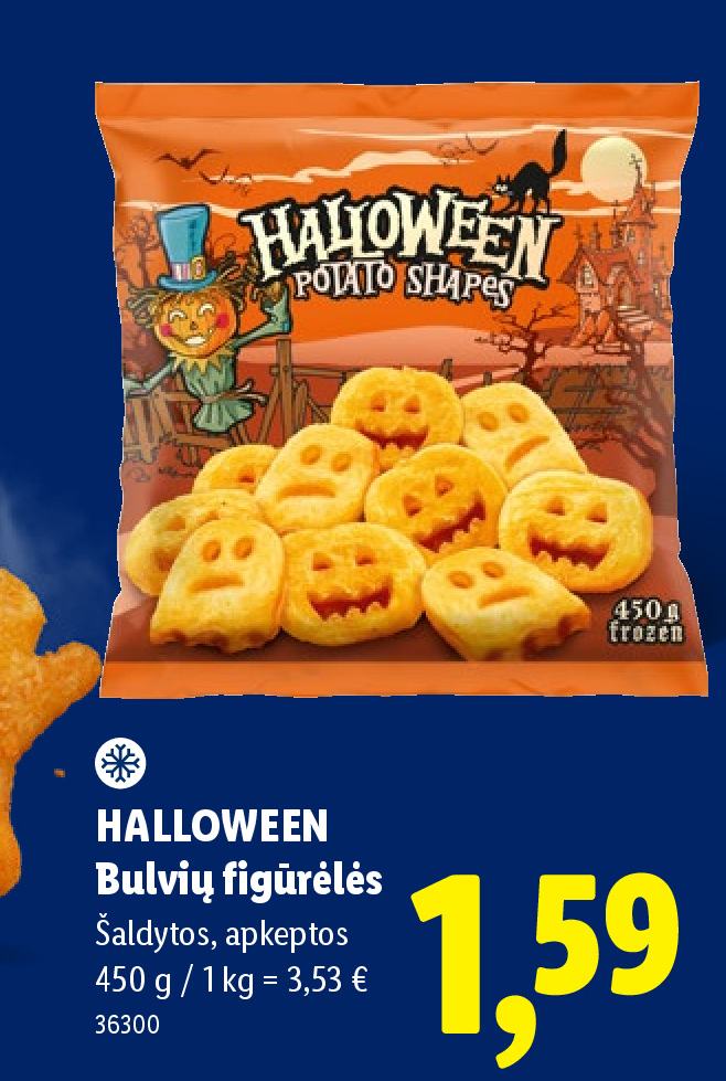 HALLOWEEN Bulvių figūrėlės, 450 g