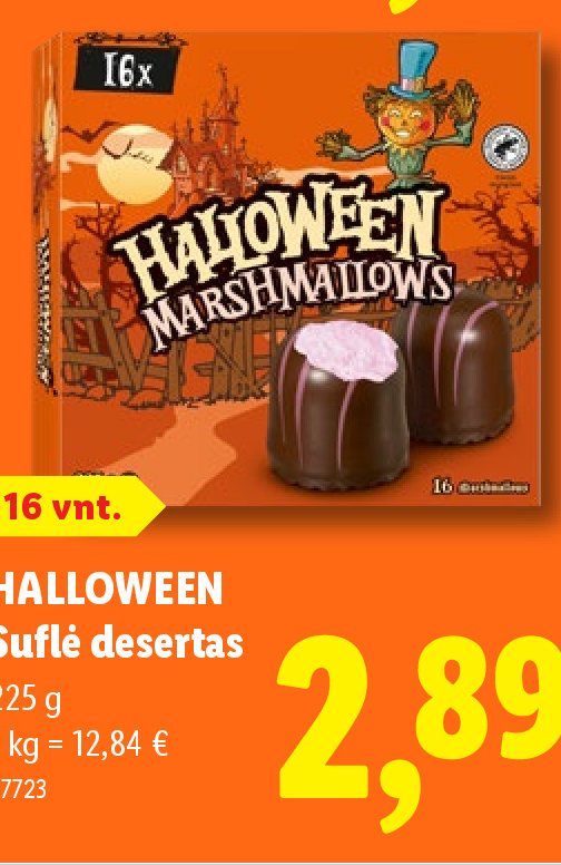 HALLOWEEN Suflė desertas, 225 g