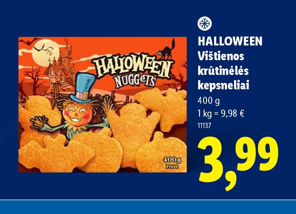HALLOWEEN Vištienos krūtinėlės kepsneliai, 400 g
