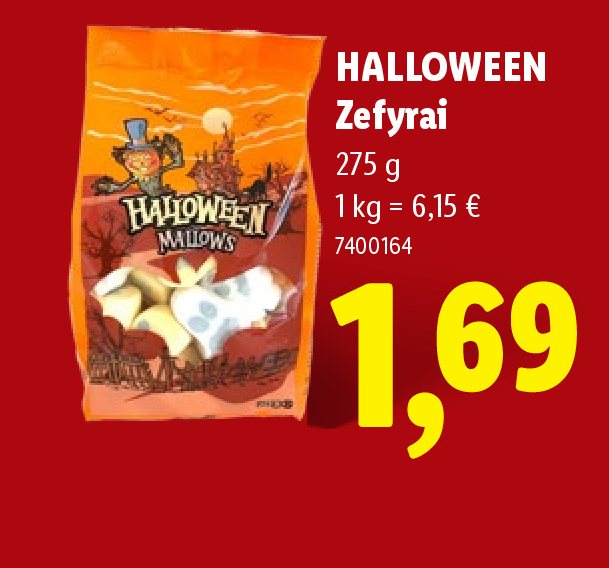 HALLOWEEN Zefyrai, 275 g