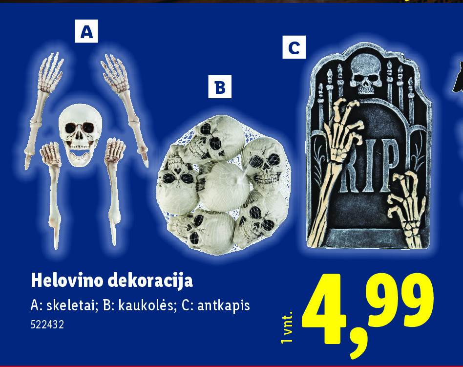 Helovino dekoracija