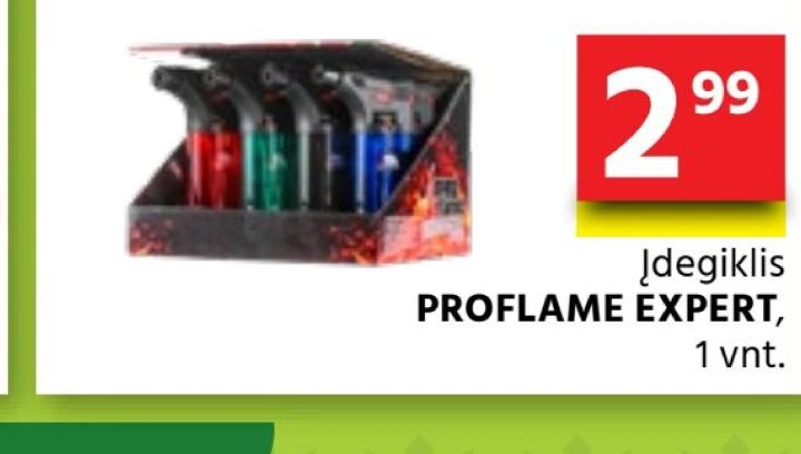 Įdegiklis PROFLAME EXPERT, 1 vnt