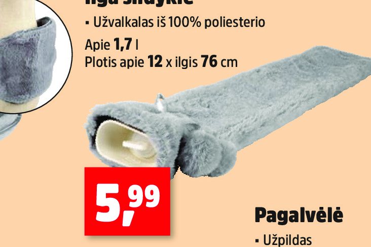 Ilga šildyklė, 1.7 l