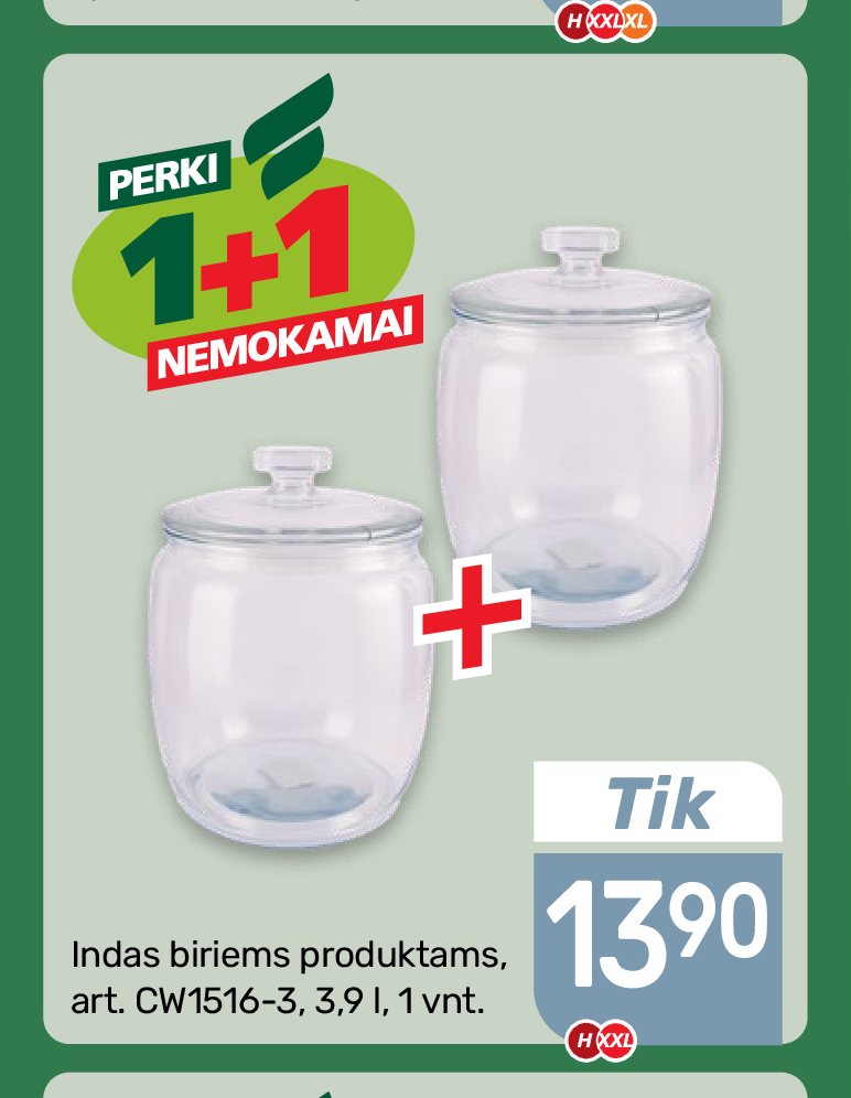 Indas biriems produktams, 3.9 l