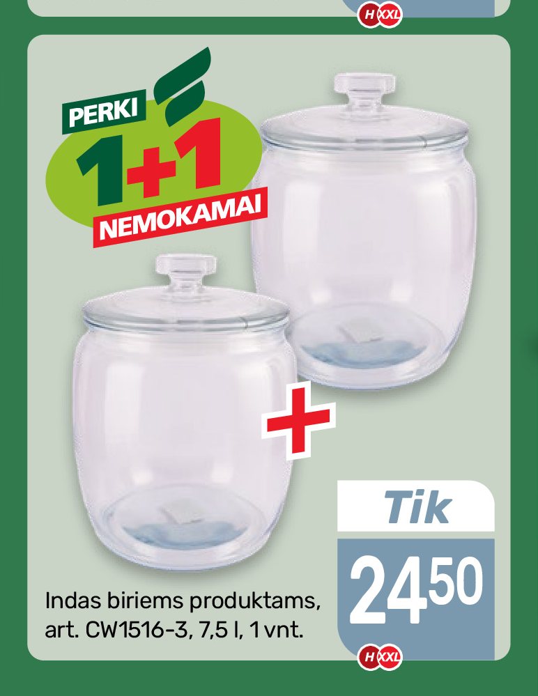 Indas biriems produktams, 7.5 l