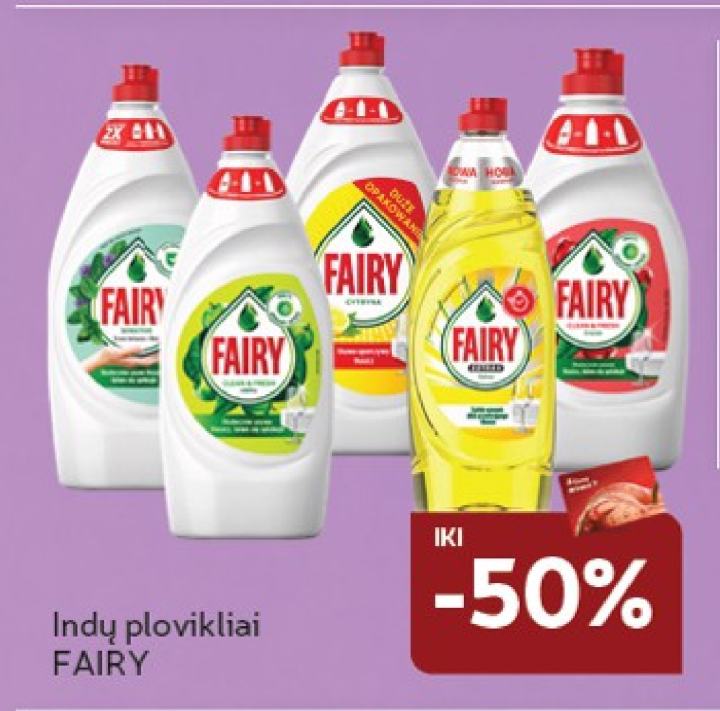 Indų plovikliai FAIRY