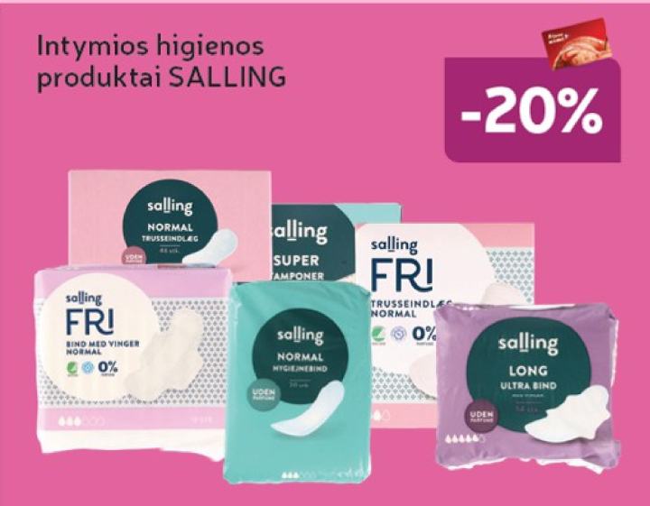 Intymios higienos produktai SALLING