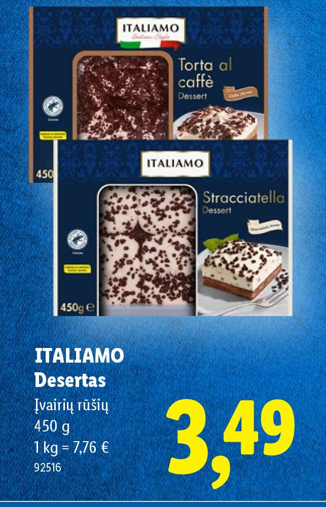 ITALIAMO Desertas, 450 g