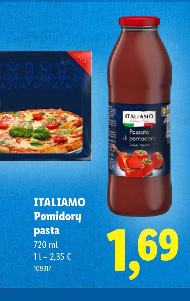 ITALIAMO Pomidorų pasta, 720 ml