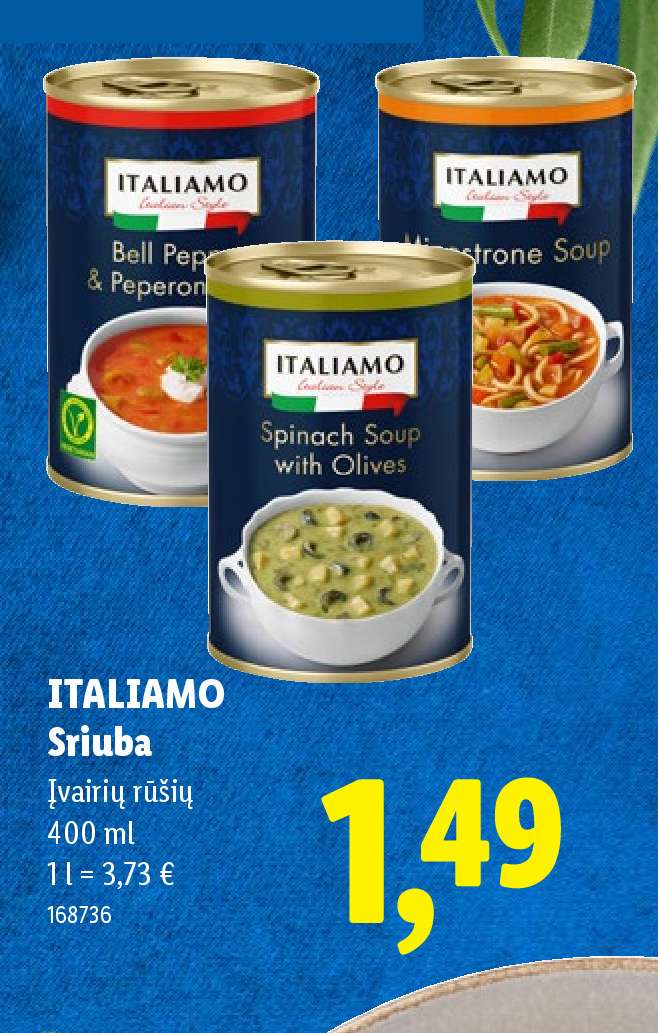ITALIAMO Sriuba, 400 ml