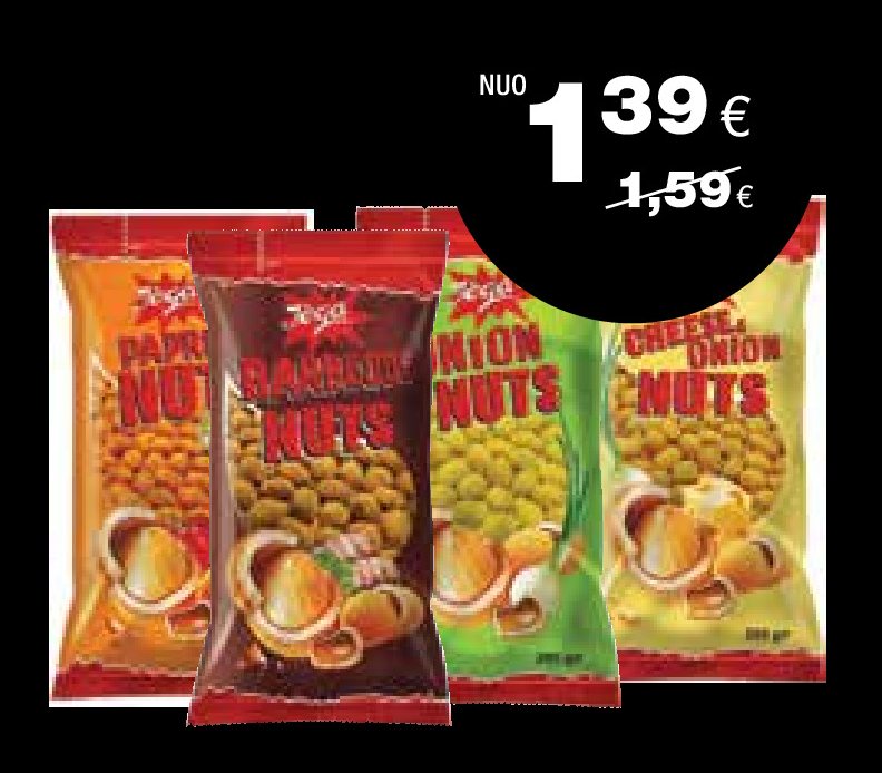 JĖGA riešutai