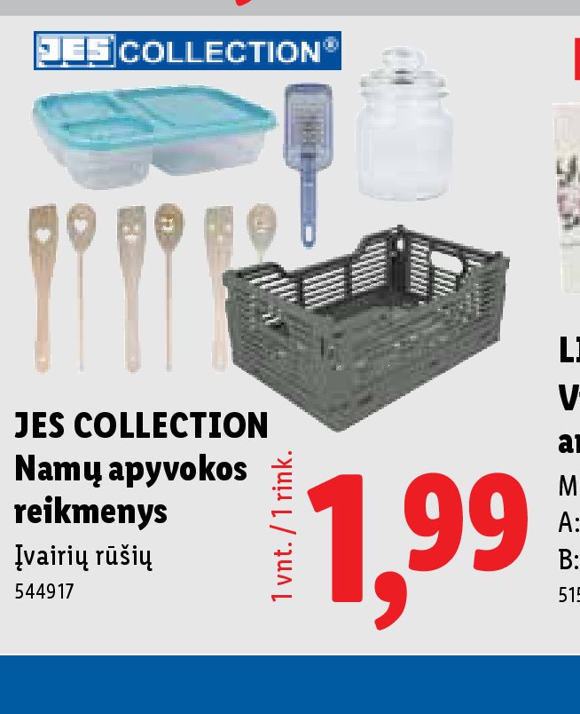 JES COLLECTION Namų apyvokos reikmenys