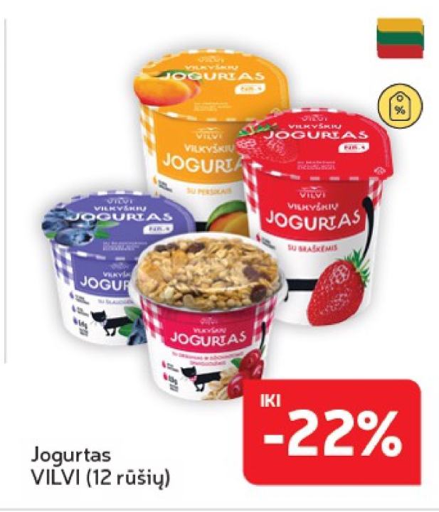 Jogurtas VILVI