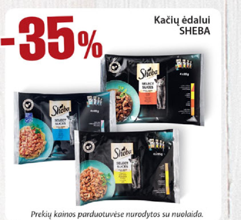 Kačių ėdalui SHEBA
