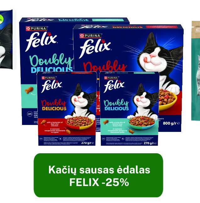 Kačių sausas ėdalas FELIX