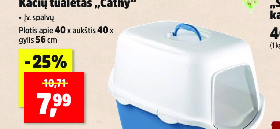 Kačių tualetas „Cathy“, 56 cm