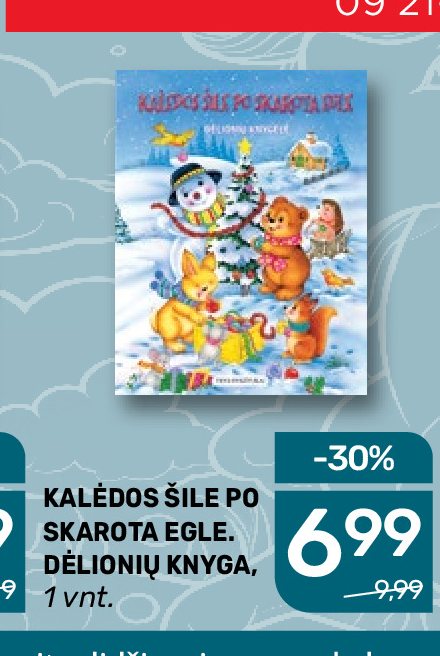KALĖDOS ŠILE PO SKAROTA EGLE. DĖLIONIŲ KNYGA, 1 vnt