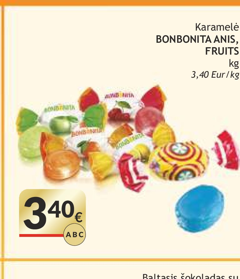 Karamelė BONBONITA ANIS