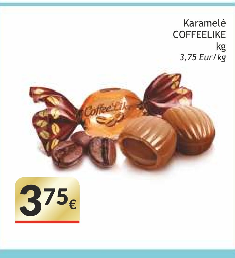 Karamelė COFFEELIKE