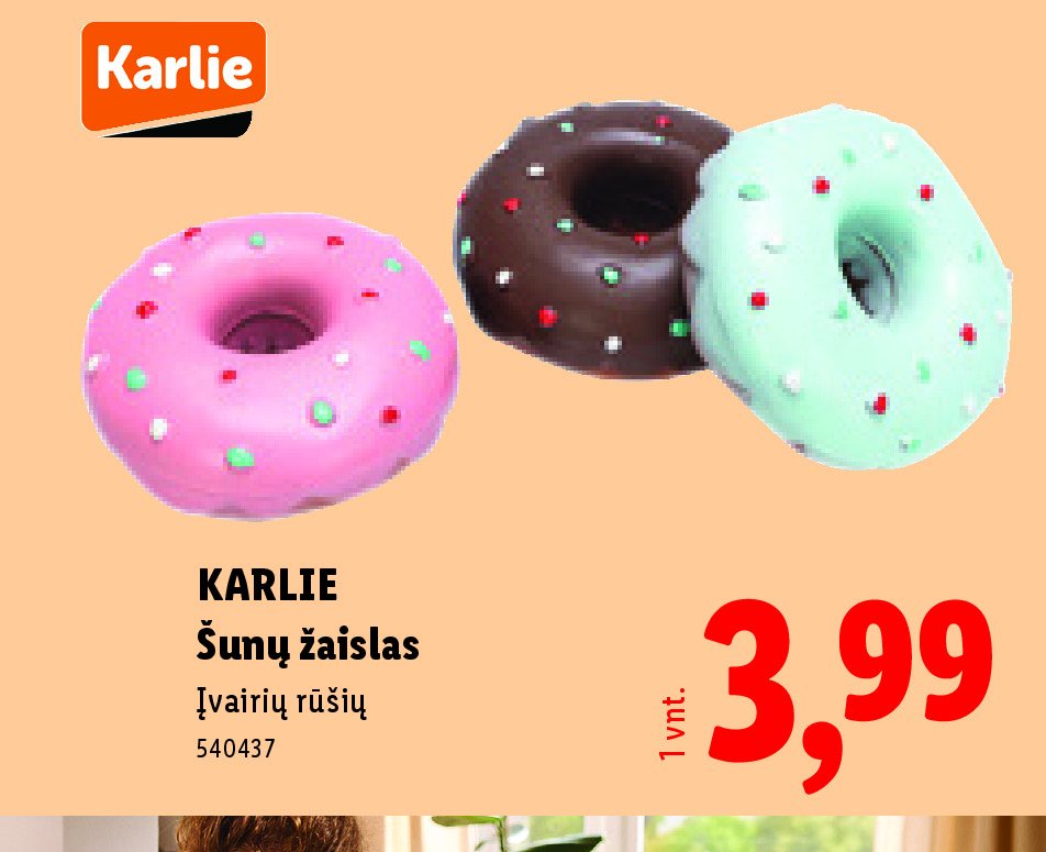 KARLIE Šunų žaislas