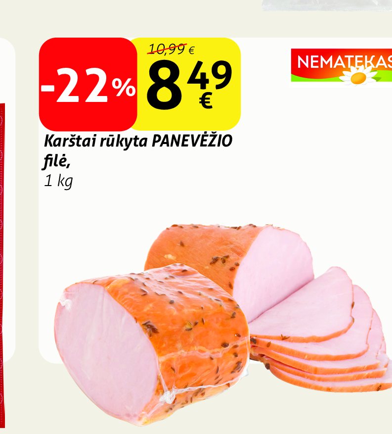Karštai rūkyta PANEVĖŽIO filė, 1 kg