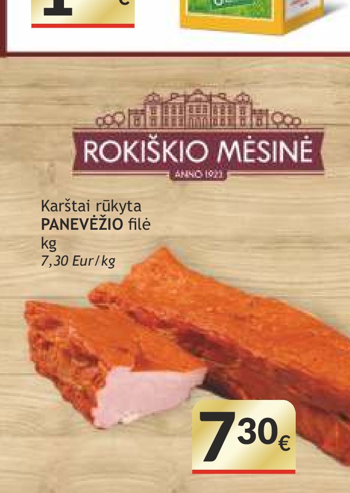 Karštai rūkyta PANEVĖŽIO filė