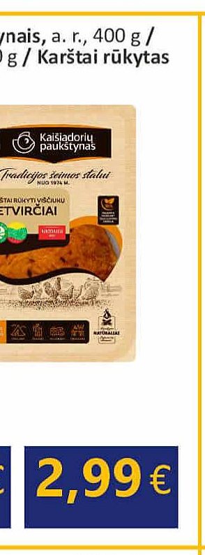 Karštai rūkytas ketvirtis su kminais