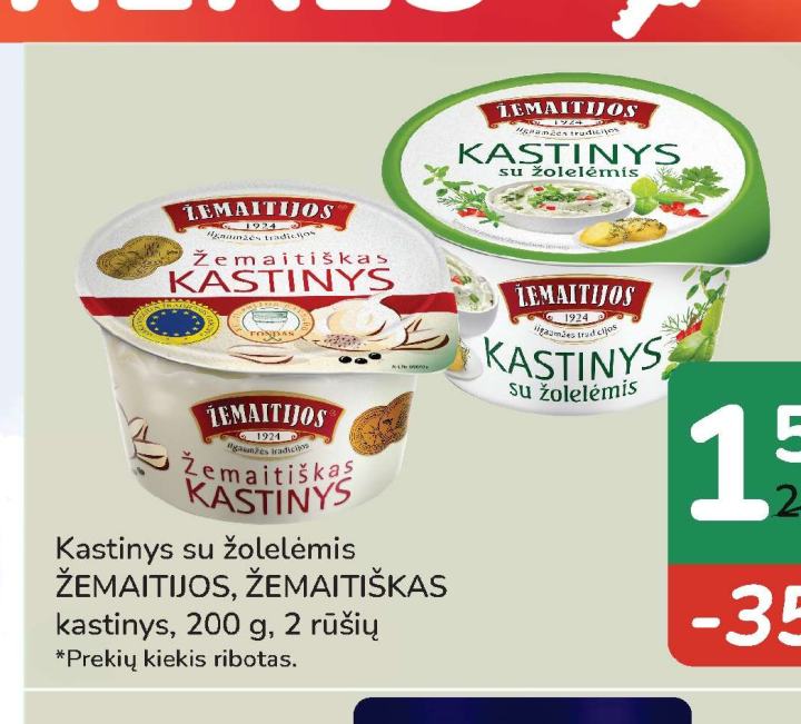 Kastinys su žolelėmis ŽEMAITIJOS, ŽEMAITIŠKAS kastinys, 200 g