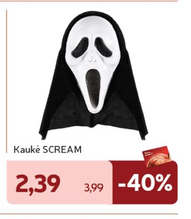 Kaukė SCREAM