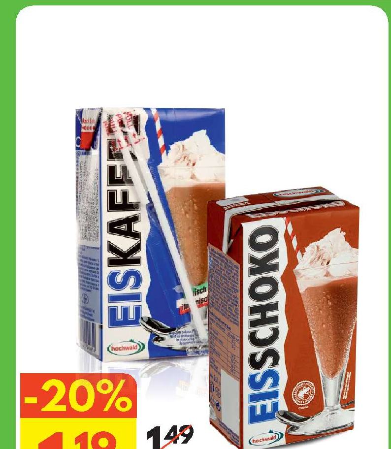 Kavos ir pieno gėrimas HOCHWALD, 500 ml