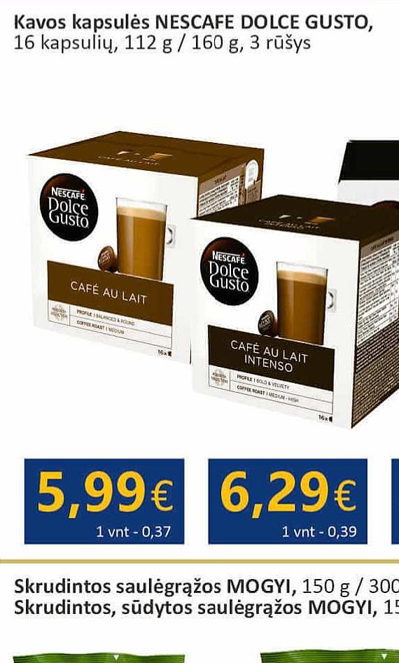 Kavos kapsulės NESCAFE DOLCE GUSTO, 112 g