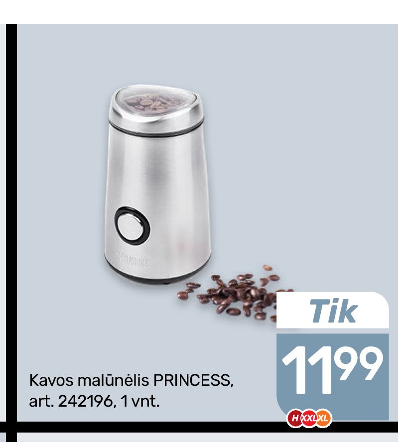 Kavos malūnėlis PRINCESS, 1 vnt