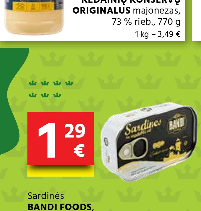 KĖDAINIŲ KONSERVŲ ORIGINALUS majonezas, 770 g