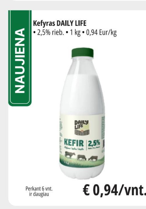 Kefyras DAILY LIFE, 1 kg