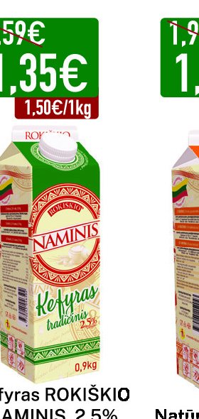 Kefyras ROKIŠKIO NAMINIS, 900 g