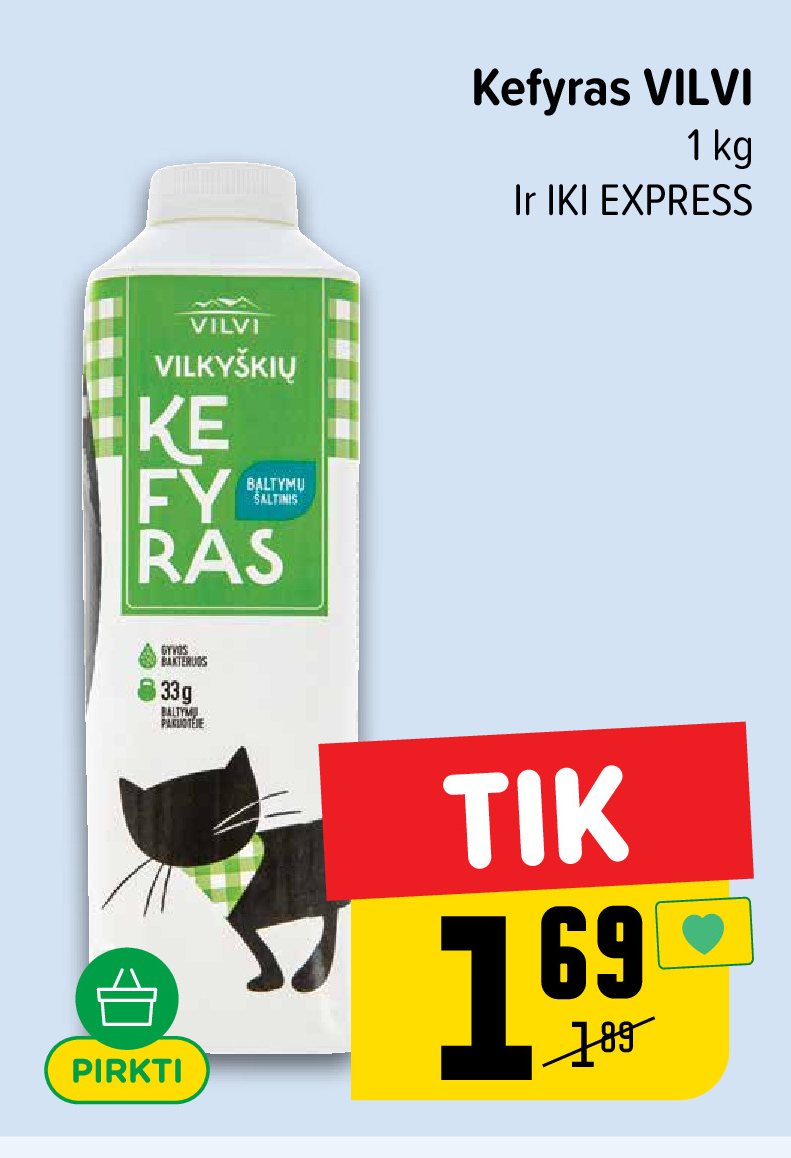 Kefyras VILVI, 1 kg