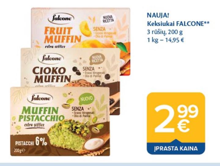Keksiukai FALCONE, 200 g