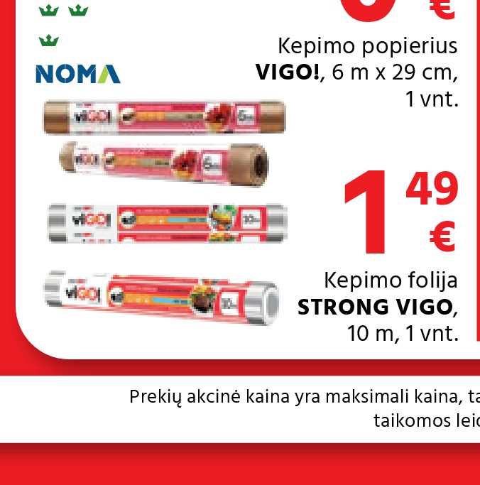 Kepimo folija STRONG VIGO, 10 m