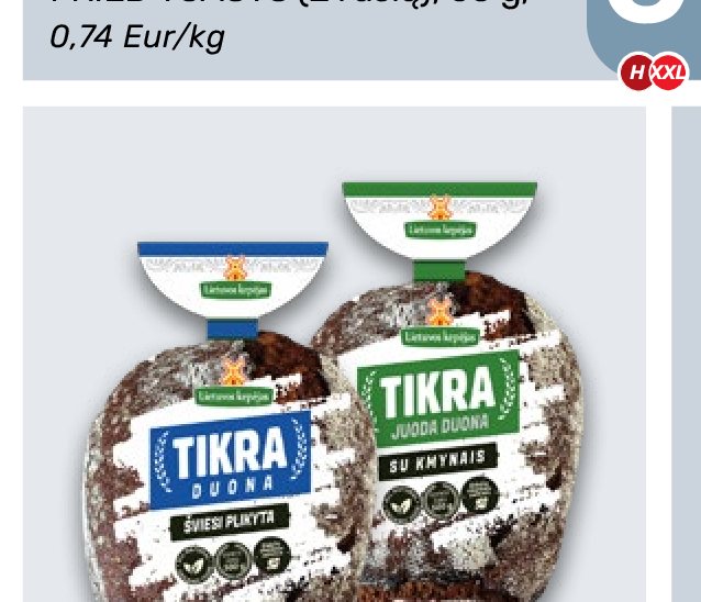 Kepta ruginė duona MACHO FRIED TOASTS, 65 g