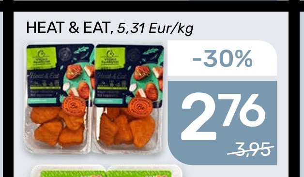 Kepti vištienos filė kepsneliai HEAT & EAT, 2 x 260 g