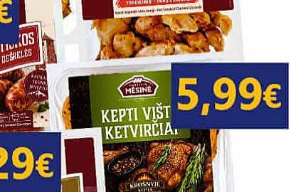 Kepti vištų ketvirčiai