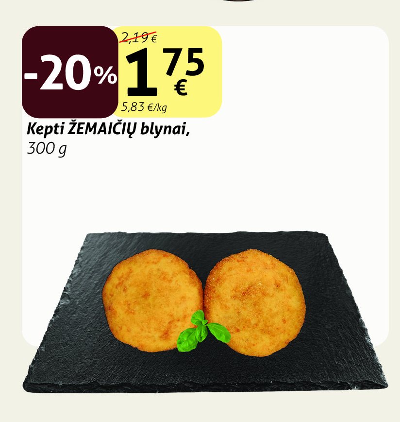 Kepti ŽEMAIČIŲ blynai, 300 g